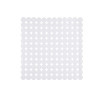 Alfombrilla Antideslizante para Ducha Blanco PVC 68 x 36 x 1 cm (6 Uni
