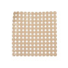 Alfombrilla Antideslizante para Ducha Beige PVC 54 x 54 x 1 cm (6 Unid