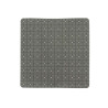 Alfombrilla Antideslizante para Ducha Cuadros Gris PVC 50,3 x 50,3 x 0