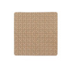 Alfombrilla Antideslizante para Ducha Cuadros Beige PVC 50,3 x 50,3 x