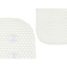Alfombrilla Antideslizante para Ducha Blanco PVC 69,3 x 40 x 1 cm (6 U