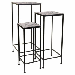 Soporte para Maceta Alexandra House Living Negro Hierro 30 x 68 x 30 c