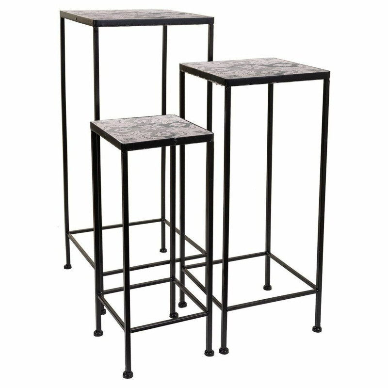 Soporte para Maceta Alexandra House Living Negro Hierro 30 x 68 x 30 c