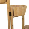 Soporte para Maceta Alexandra House Living Marrón Madera de Paulonia