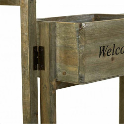 Soporte para Maceta Alexandra House Living Marrón Madera de Paulonia