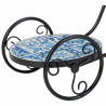 Soporte para Maceta Alexandra House Living Negro Hierro Azulejo Bicicl