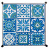 Soporte para Maceta Alexandra House Living Negro Hierro Azulejo 33 x 3