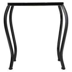 Soporte para Maceta Alexandra House Living Negro Hierro Azulejo 33 x 3