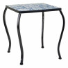 Soporte para Maceta Alexandra House Living Negro Hierro Azulejo 33 x 3
