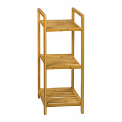 Estantería de Baño Andrea House ba22000 Bambú 3 Estantes 30,5 x 30,