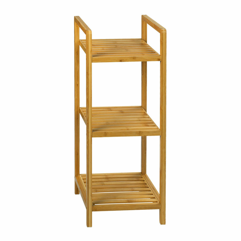 Estantería de Baño Andrea House ba22000 Bambú 3 Estantes 30,5 x 30,