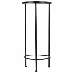 Soporte para Maceta Alexandra House Living Negro Hierro Azulejo 30 x 6