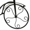 Soporte para Maceta Alexandra House Living Negro Hierro Azulejo Bicicl