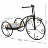 Soporte para Maceta Alexandra House Living Negro Hierro Azulejo Bicicl