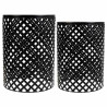 Soporte para Maceta Alexandra House Living Negro Hierro Azulejo 38 x 5