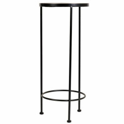 Soporte para Maceta Alexandra House Living Negro Hierro Azulejo 30 x 6