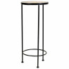 Soporte para Maceta Alexandra House Living Negro Hierro Azulejo 30 x 6