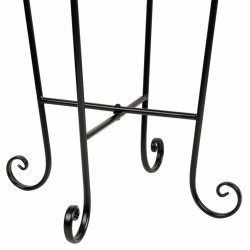 Soporte para Maceta Alexandra House Living Negro Hierro Azulejo 35 x 6