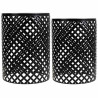 Soporte para Maceta Alexandra House Living Negro Hierro Azulejo 38 x 5