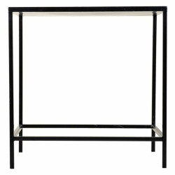 Soporte para Maceta Alexandra House Living Negro Hierro Azulejo 37 x 5