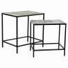 Soporte para Maceta Alexandra House Living Negro Hierro Azulejo 37 x 5