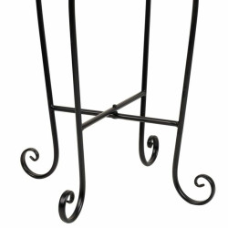 Soporte para Maceta Alexandra House Living Negro Hierro Azulejo 35 x 6