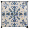 Soporte para Maceta Alexandra House Living Negro Hierro Azulejo 33 x 3