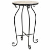 Soporte para Maceta Alexandra House Living Negro Hierro Azulejo 35 x 6