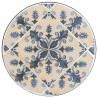 Soporte para Maceta Alexandra House Living Negro Hierro Azulejo 35 x 6