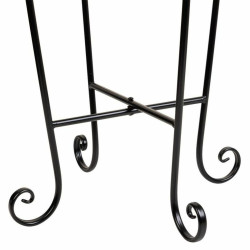 Soporte para Maceta Alexandra House Living Negro Hierro Azulejo 35 x 6