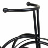 Soporte para Maceta Alexandra House Living Negro Hierro Azulejo Bicicl