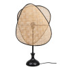 Lámpara de mesa Romimex Negro Natural Bambú 220-240 V 11 x 59 x 34 c