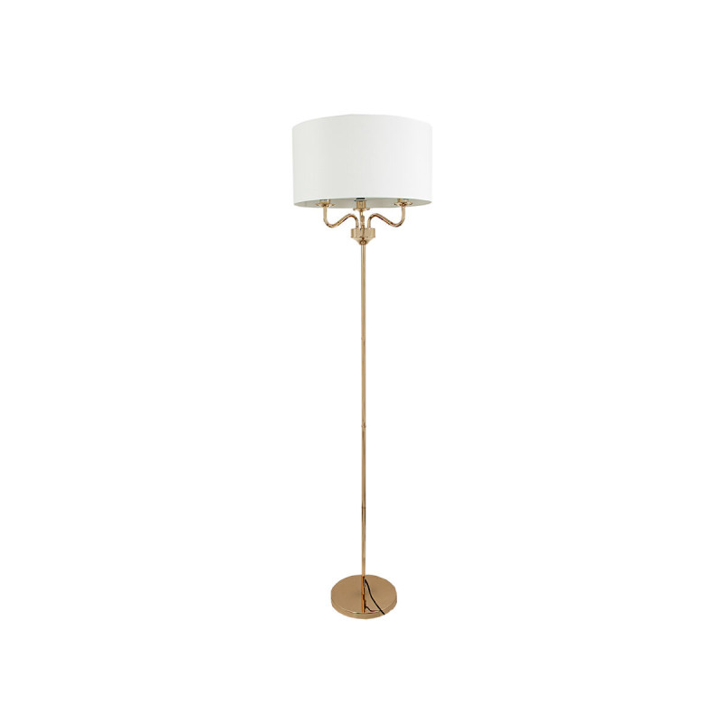Lámpara de Pie Romimex Dorado 44 x 166 x 44 cm