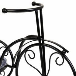 Soporte para Maceta Alexandra House Living Negro Hierro Azulejo Bicicl
