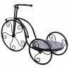 Soporte para Maceta Alexandra House Living Negro Hierro Azulejo Bicicl