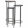 Soporte para Maceta Alexandra House Living Negro Hierro Azulejo 30 x 6