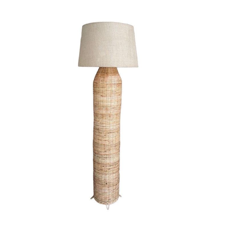 Lámpara de Pie Romimex Natural 40 x 160 x 40 cm Lámpara de Pie Romimex Natural 40 x 160 x 40 cm