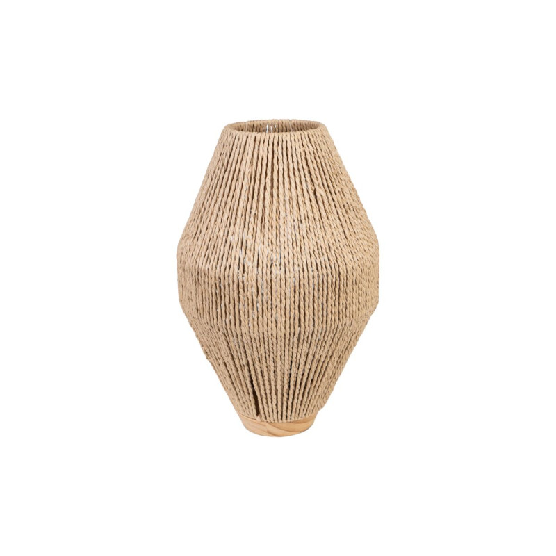 Lámpara de mesa Romimex Beige Cuerda 27 x 43 x 27 cm Lámpara de mesa Romimex Beige Cuerda 27 x 43 x 27 cm