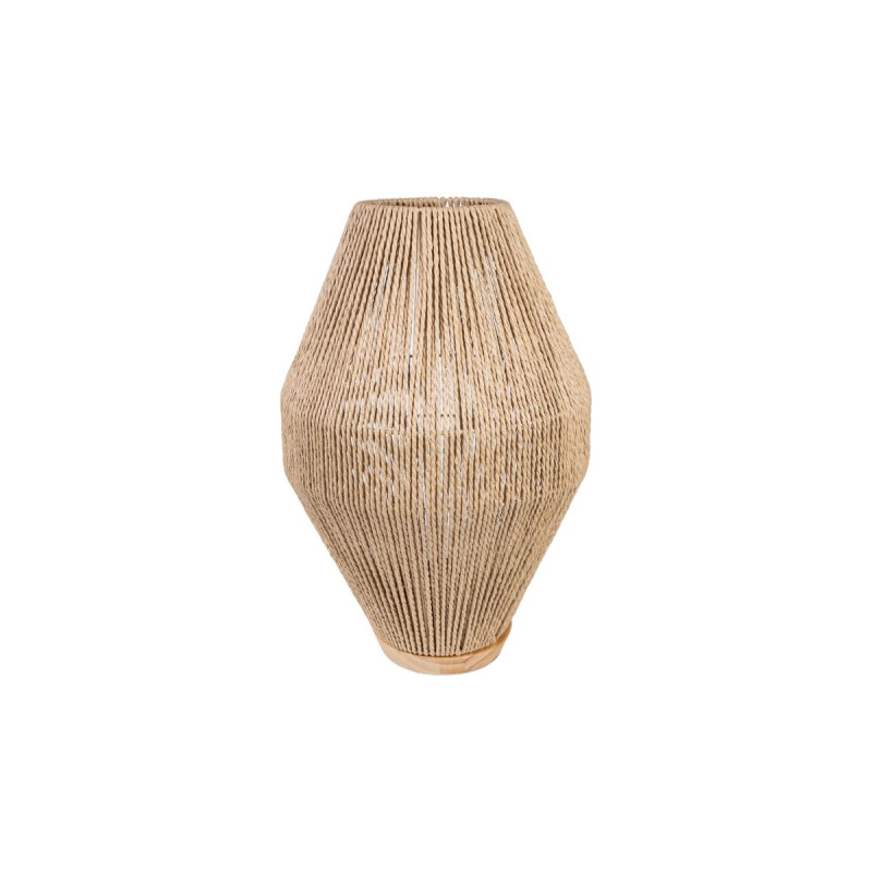 Lámpara de mesa Romimex Beige Cuerda 22 x 36 x 22 cm Lámpara de mesa Romimex Beige Cuerda 22 x 36 x 22 cm