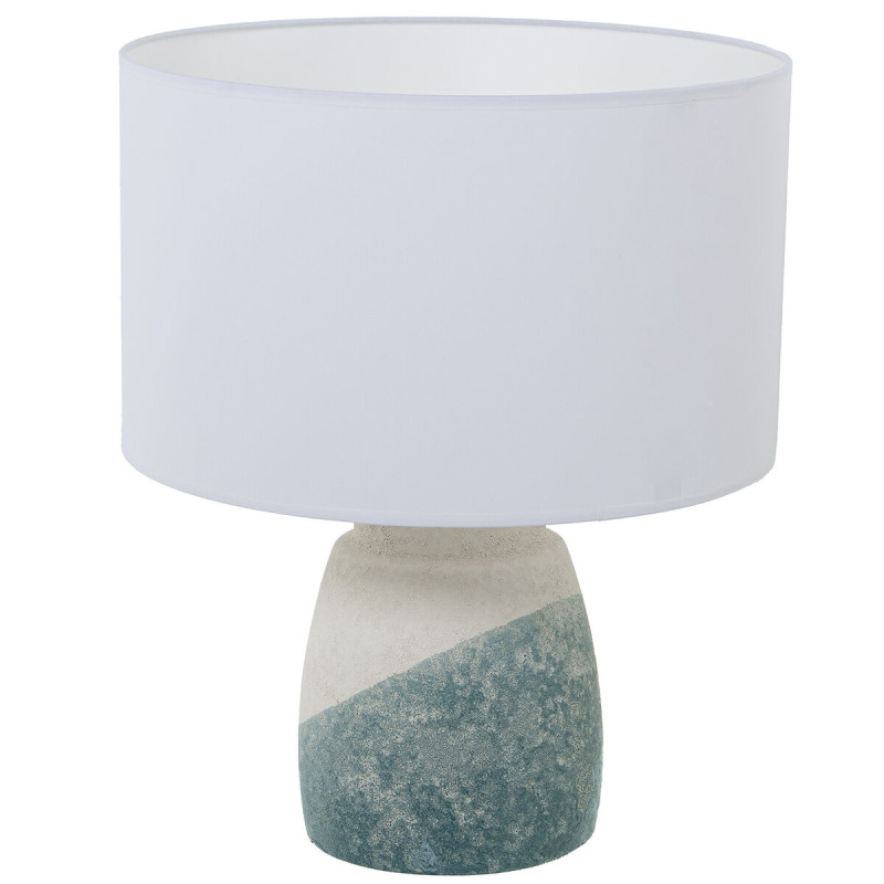 Lámpara de mesa Alexandra House Living Azul Blanco Beige Cerámica 60