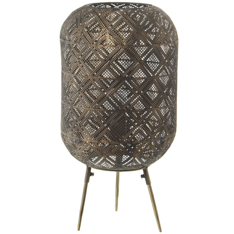 Lámpara de Pie Alexandra House Living Gris 40 W 31 x 59 x 31 cm Lató