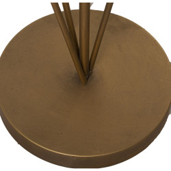Lámpara de Pie Alexandra House Living Oro Dorado 60 W 65 x 160 x 25 c