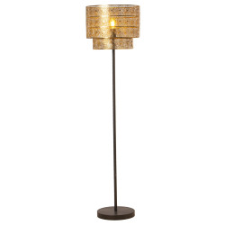 Lámpara de Pie Alexandra House Living Oro Dorado 60 W 39 x 155 x 39 c
