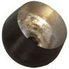 Lámpara de mesa Alexandra House Living Negro Plateado Metal 25 W 50 x