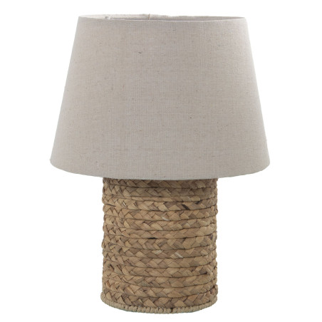 Lámpara de mesa Alexandra House Living Multicolor Metal Mimbre 40 W 2