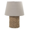 Lámpara de mesa Alexandra House Living Multicolor Metal Mimbre 40 W 2