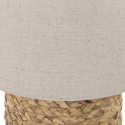 Lámpara de mesa Alexandra House Living Multicolor Metal Mimbre 40 W 2