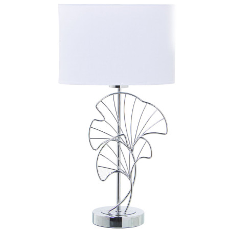 Lámpara de mesa Alexandra House Living Multicolor Plateado Metal 40 W