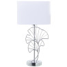 Lámpara de mesa Alexandra House Living Multicolor Plateado Metal 40 W