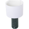 Lámpara de mesa Alexandra House Living Multicolor Celeste Cerámica 4
